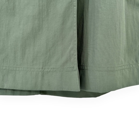 [relisted] NWT Peachy Den Mimi Midi Skirt in Slate Green - Khaki Cargo Skirt - Picture 4 of 13